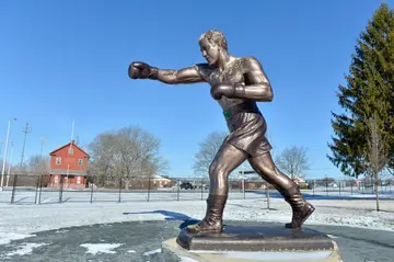 Canelo Alvarez, Honoured, Statue, Reminiscent, Rocky Marciano, World, Sport, Boxing, Mexico