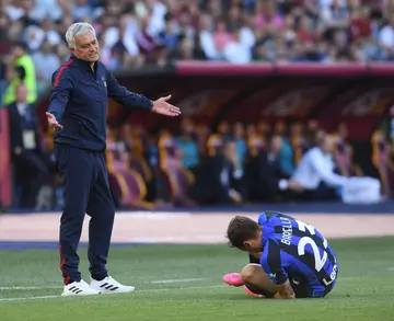 Jose Mourinho, Inter Milan, AS Roma, Nicolo Barella