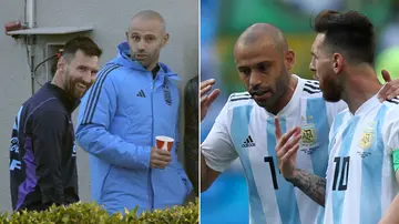 Lionel Messi, Argentina, Javier Mascherano, Angel Di Maria