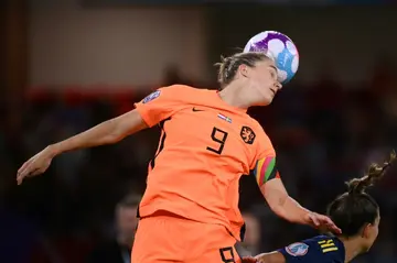 Netherlands' striker Anna Miedema