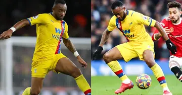 Jordan Ayew: Stats show Black Stars forward impressed for Palace in Man United defeat