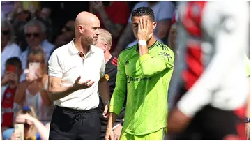 Erik ten Hag, Manchester United, Cristiano Ronaldo.