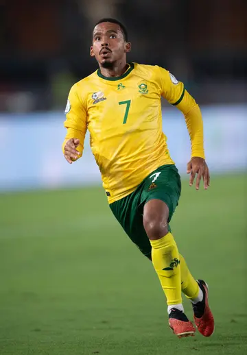 Oswin Appollis is reportedly linked with a summer move to Kaizer Chiefs and AmaZulu from Poiokwane City. Photo: Visionhaus.