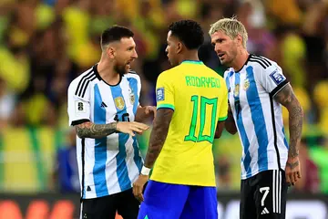 Lionel Messi, Rodrygo Goes, Brazil vs Argentina, World Cup qualifier