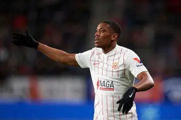 Sevilla are reportedly not interested in signing Martial permanently