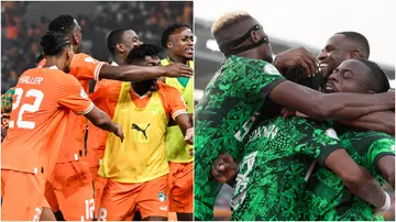 Ivory Coast, Nigeria, South Africa, DR Congo, AFCON, semifinals, hisory