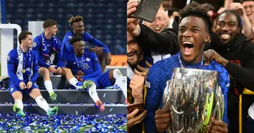 Callum Hudson-Odoi features as Chelsea beat Villareal to win Super Cup