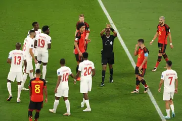 Janny Sikazwe, 2022 World Cup, Eden Hazard, Alphonso Davies, Axel Witsel, Kevin De Bruyne, Belgium, Canada