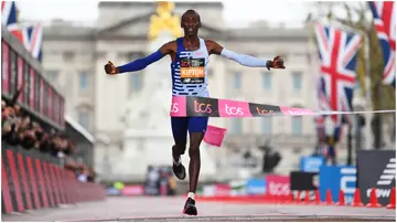 Kelvin Kiptum, Brigid Kosgei, Team Kenya, World Athletics Championships, Geoffrey Kamworor. Photo by 