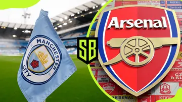 Man City vs Arsenal logo