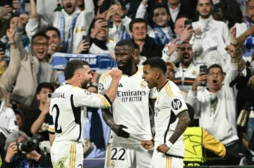 Real Madrid had to settle for a 3-3 first-leg draw
