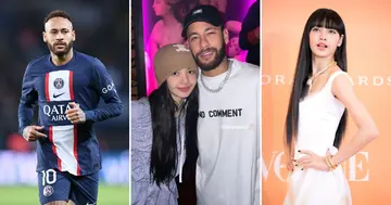 Neymar Jr is a huge fan of Blackpink and recently got to meet one of the group's members, Lisa, at a charity event in Paris. Image: Philippe Lecoeur/ @PopCrave/ The Chosunilbo JNS
