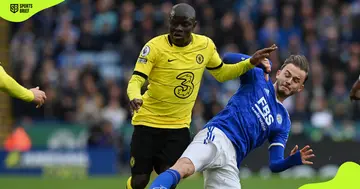 Chelsea FC's N’Golo Kanté (yellow) in action.