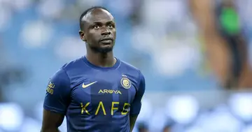 Sadio Mane representing Al-Nassr.