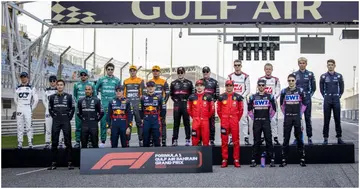 Nyck de Vries, AlphaTauri, Yuki Tsunoda,Lance Stroll, Oscar Piastri, Lando Norris, Zhou Guanyu, Valtteri Bottas, Alfa Romeo, Nico Hulkenberg, Kevin Magnussen, Haas F1 Team, Alexander Albon, Williams, Carlos Sainz, Pierre Gasly, Alpine, Esteban Ocon