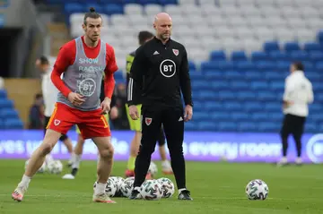 Rob Page (right) has got the best out of Gareth Bale (left) at international level despite a lack of match fitness for his club