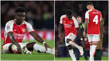 Arsenal have been criticised for calling for a yellow card each time Bukayo Saka is fouled in the Premier League.
