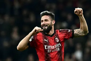 Olivier Giroud got AC Milan's winner against Paris Saint-Germain