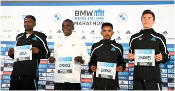 Eliud Kipchoge, Berlin Marathon, Lewis Hamilton, Kaka, Guye Adola