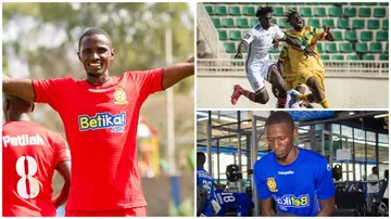 Muguna is one of the country's most talented midfielders. Photos: Yasoyushi Chiba and Kenneth Muguna. 