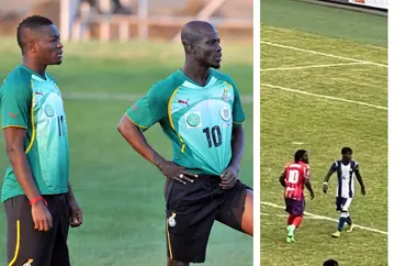 Sulley Muntari Plays Against His Former Teammate's Son In The Ghana Premier League