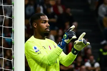 AC Milan's Mike Maignan is number two to Hugo Lloris in the France team