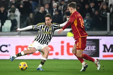 Kenan Yildiz (L) has scored once in Serie A since breaking into Juventus' first team