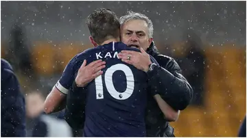 Jose Mourinho, Harry Kane, Tottenham Hotspur, Wolverhampton Wanderers, Molineux Stadium, England, Premier League.