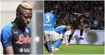 Victor Osimhen, Napoli, AC Milan, Serie A