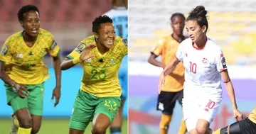 south africa, tunisia, 2022 women's africa cup of nations, 2023 fifa women's world cup, nigeria, cameroon, semifinals, morocco