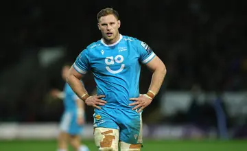 Jean-Luc du Preez looks on during the Gallagher Premiership Rugby match
