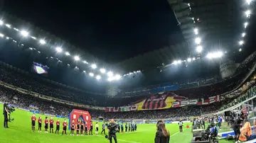 Milan derbies at the San Siro offer some of Serie A's most colourful events