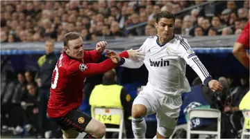 Former Manchester United Star Wayne Rooney Reacts Over Claims Cristiano Ronaldo Is Heading to Man City