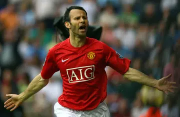 Ryan Giggs scored 168 goals for Manchester United in 963 appearances