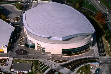 Biggest NBA arena capacity