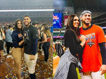 Charlise Castro and George Springer's wedding