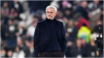 Jose Mourinho, AS Roma, Juventus, Serie A, Allianz Stadium, Turin.