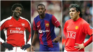 6 top footballers who betrayed their club, Ousmane Dembele, Emmanuel Adebayor, Carlos Tevez, Luis Figo, Fernando Torres