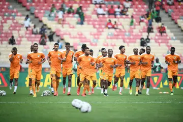 Ivory Coast’s national football team players