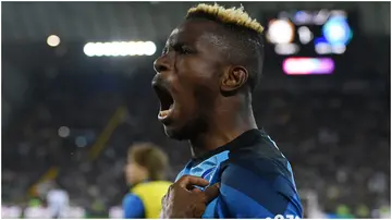 Victor Osimhen, Napoli, Udinese, Udine, Serie A.
