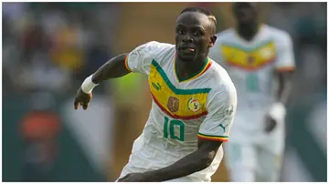 Sadio Mane during the 2023 CAF Africa Cup of Nations group stage match. Photo: Ulrik Pedersen.