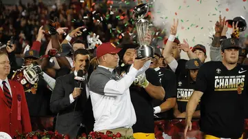 When is the Rose Bowl game played?