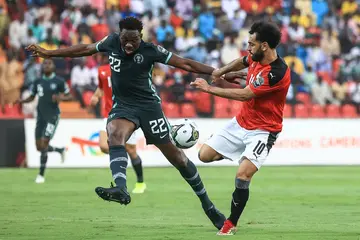 nigeria, egypt, 2021 african cup of nations, afcon, kenneth omeruo, mohamed salah