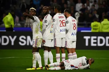 Grounded: After a strong start to the season Lyon have come off the rails in recent weeks