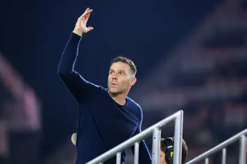 Houston Dyamo head coach Ben Olsen saw his team reach the Western Conference semi-finals in the MLS playoffs with a penalty shoot-out win over Real Salt Lake on Saturday