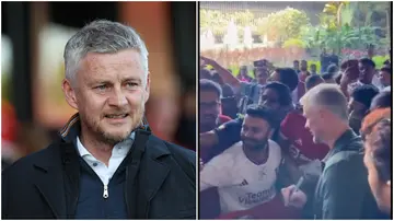 Ole Gunnar Solskjaer is in India.