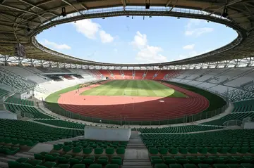 There are concerns the grounds to be used for the Africa Cup of Nations like this one in Bouake will become white elephants after the tournament