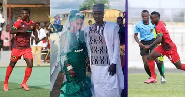 Asante Kotoko midfielder Mudasiru Salifu marries girlfriend in colourful Islamic wedding