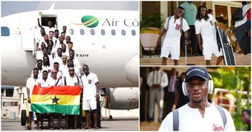Black Stars players had departed Ghana for Ivory Coast ahead of AFCON 2023.