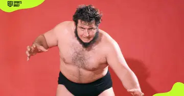 Former wrestler and announcer Gorilla Monsoon.
